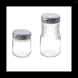 Storage Bottles 500/980Ml Set Airtight Jar Food Grade Pickle Pickling Portable Container