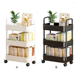 Kitchen Storage Multi-layer Household Small Cart Rack Bedroom Bathroom Floor To With Wheels
