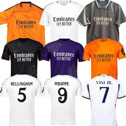 2023 2024 2025 soccer jerseys 24 25 Real Madrids football shirt CAMAVINGA Mbappe MODRIC VALVERDE Fourth camiseta men kids uniforms VINI JR BELLINGHAM ARDA GULER