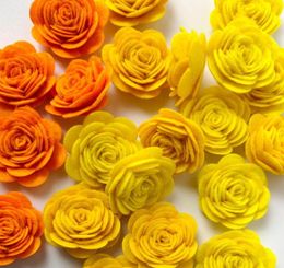 Crafts Artificial Flowers Head Rose Flower Decoration For Wedding DIY Wreath Scrapbook Supplies GR5 Decorative Wreaths9541268