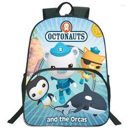 Backpack Mochila Cartoon The Octonauts For Boy Girls School Bags Printed Book Bag Beautiful Rucksack Children Knapsack