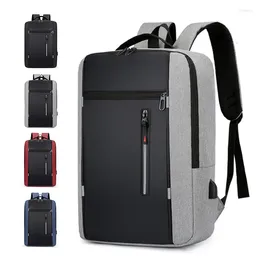 Backpack Waterproof Business Men Usb School Backpacks Laptop Large Capacity Bagpacks For Back Pack Bags