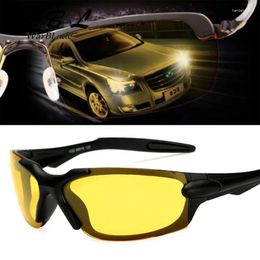 Sunglasses WarBlade 2024 Night Vision Glasses For Driving Goggles Anti-glare Lens Car Drivers Sun Men Women Eyeglasses