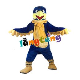 1032 Chinese Blue Eagle Bird Mascot Costume Suit Cartoon Characters