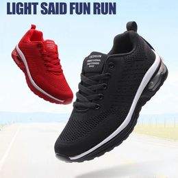 Men Sneakers Mesh Breathable Running Trainers Unisex Light Soft Sole Couple Walking Shoes Outdoor Gym Athletic Women Footwear 240607