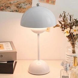 Table Lamps Bedside Reading Lamp USB Bedroom Decorative Wireless Rechargeable Desk Touch Night Light Modern Decor Gifts