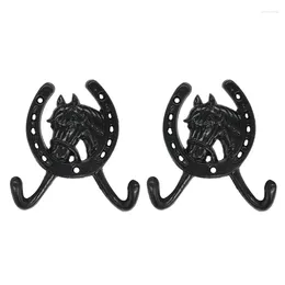 Hooks Reliable Iron Horseshoe Hook Decorative Wall Mount For Hangings Clothes Hat