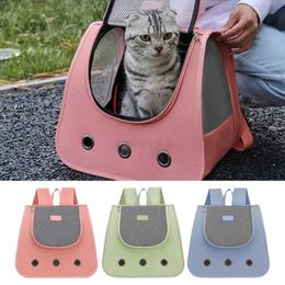 Pet Carrier Bags Cat and dog backpack large capacity pet outdoor bag breathable portable backpack fully ventilated mesh dog backpack