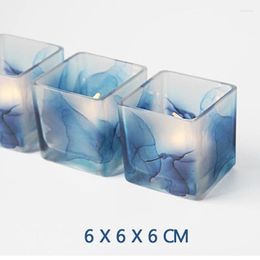 Candle Holders Tin Box Foil Forms For Candles Wax Stick Glass Topper Pack Cages Safe Resin Plant Pot Decoration Gift Creative