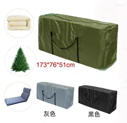 Storage Bags Outdoor Furniture Cushion Bag 210D Oxford Cloth Large-capacity Portable Packaging For Business Waterproof