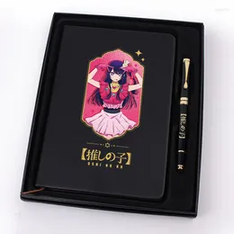 Oshi No Ko The Child I Pushed Peripheral Hoshino Ai Ruby Akuya Notepad Stationery Hand Book Gift Box Notebook