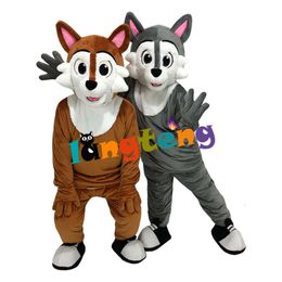 M1185 Furry Costuming Animal Cartoon Husky Dog Mascot Costumes mascot