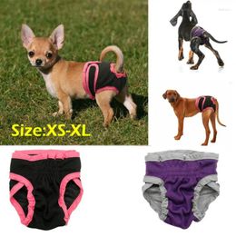 Dog Apparel Physiological Pants XS-XL Diaper Sanitary Washable Female Shorts Panties Menstruation Underwear Briefs Jumpsuit For