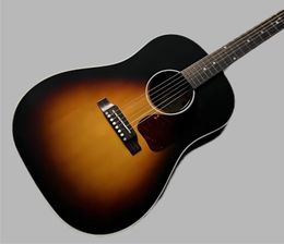 J45 Standard Japan Co., Ltd. three burst glossy acoustic guitars