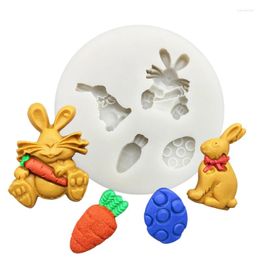 Baking Moulds Carrot Silicone Sugarcraft Mold Cookie Cupcake Chocolate Fondant Cake Decorating Tools
