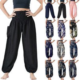 Active Pants Boho Pajama Lounge Women's Comfy Hippie Yoga Loose Stretch For Women Petite