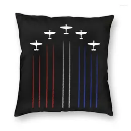 Pillow Supermarine Spitfire Hawker Hurrican Case 40x40cm For Living Room Aircraft Aeroplane Nordic Sofa Cover Pillowcase