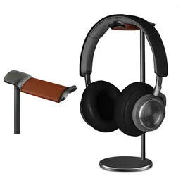 Decorative Plates Curved Aluminium Headphone Stand Rack Sturdy Metal Gaming Headset Earphone Holder Hanger With Solid Base For Table Desk