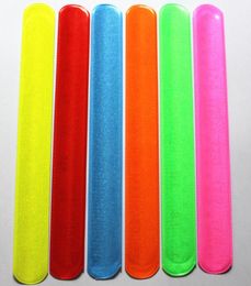 100pcs New Fashion Assorted Colours Magic Ruler Slap Band Bracelets R150719 MX1907277125889