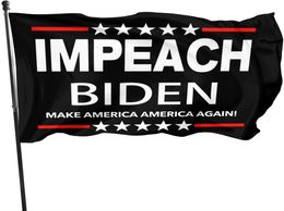 Impeach Biden Flag Make America America Again Flag with Brass Grommets ic Outdoor Indoor Decoration Banner9238836