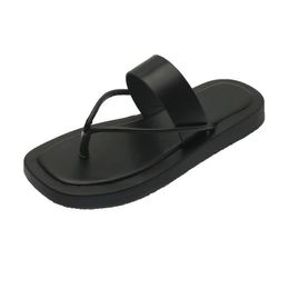 Women Slipper Simple Sandals Shoe Summer Fashion Soft Flat Flip-Flops Classic Sandals