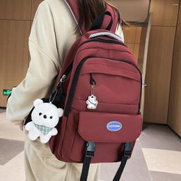 Backpack Fashion Cartoon Large Capacity Girls College Schoolbags Women Harajuku Korean Style Trendy Shoulder Bags Female