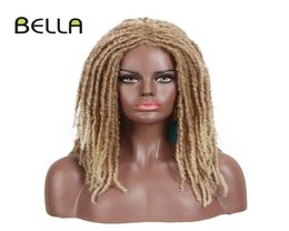 Bella Synthetic Wig for Black Women 22quot Crochet Braids Jumbo Dread Faux Locs Long Afro Dreadlock Hair Braiding 2204098182419