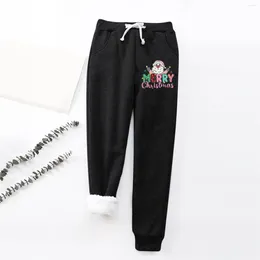Women's Pants Warm Lined Athletic Sweatpants High Waisted Jogger Fleece Stretch Yoga