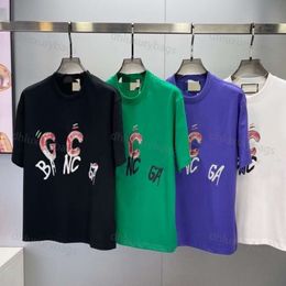 Mens t-shirt designer T-shirt womens letter print graphic tee loose cotton short sleeve top summer plus size t-shirts Asian Size s-5xl