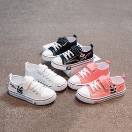 Sneakers 2024 Brand Kids Canvas Shoes Design Childrens Spring Dring Discal