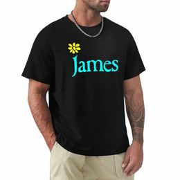 james Band T-Shirt Aesthetic clothing plus sizes customizeds mens plain t shirts l6kZ#