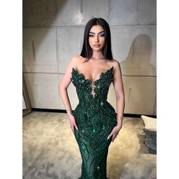 Elegant Strapless Mermaid Bridal Gowns: Beaded Lace Evening Dress For Special Occasions, Customizable In Plus Sizes And Colors From Sunnybridals, &Price; | DHgate.Com - Image 3