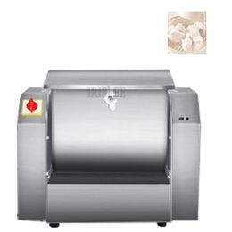 Commercial Dough Mixer Horizontal Dough Kneading Machine Stainless Steel Bucket Flour Mix Machine