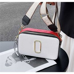 Retail Cosmetic Women Wallets New 2023 Contrast Color Small Square Bag Trend Letter Single Shoulder Messenger Bags 20-12-7cm 60% Off Outlet Online