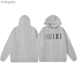 Loose Autumn/winter Clothes Terry Sweaters Fashion Designer Hoodies 2023 Sweater Amiirii Fluid Mens Hooded Colorful Letter Printed 2inz