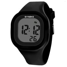 Wristwatches Women Watches Girls Digital SYNOKE Brand 50M Waterproof 44MM Boys Sports Military Student Children's Watch