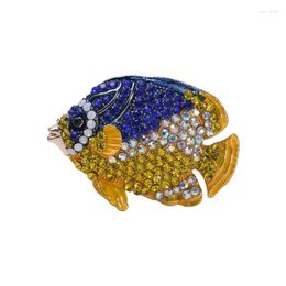 Brooches Sea Fish For Women Unisex Swimming Animal Office Daily Party Clothing Coat Sweater Fashion Jewellery