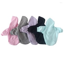 Dog Apparel Pet Clothing Autumn And Winter Two Legged Clothes Pocket Sweaters Plush Cat Supplies