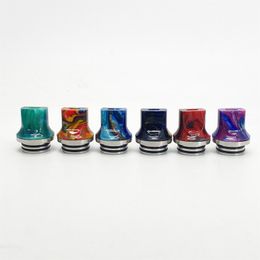 Drip Tip 810 Straw Joint Resin Stainless Steel for 810 Machine Accessory High Quality Random Colour