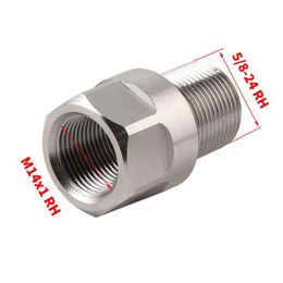 Stainless Steel Thread Adapter 1/2-28 M14X1 M15X1 To 5/8-24 For Adaptor Fitting Drop Delivery