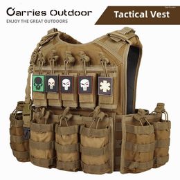 Hunting Jackets YAKEDA Quick Release Tactical Survival Vest Multi-function SWAT Combat Molle Chaleco Tactico Military Jacket