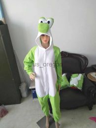 home clothing Adult Onesies Pajamas Cartoon Pyjama Kigurumi Yoshi Cosplay Costumes Sleepsuit Animal Sleepwear pijama masculino x0902