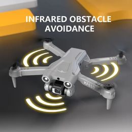 Obstacle Avoidance Drone With Dual Cameras, Optical Flow Positioning, Automatic Shot Detection, HD Real-time Transmission, One Key Return, 360'Tumbling