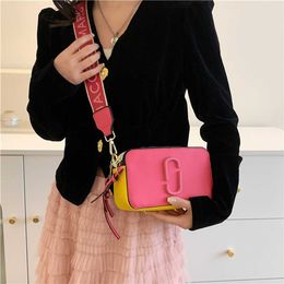Fashion Women's 2023 New Diagonal Straddle Female Colour Matching One Shoulder Bag 60% Off Outlet Online