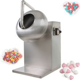 Electric 220V Professional Roasted Nuts Sugar Peanut Chocolate Candy Coating Machine