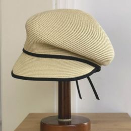 Ball Cap Sloping Brim Summer Cap Straw UltrabraiVisor Hats UV Protection Sun Girl Beach hat Ajustable Big Size sboy 230831