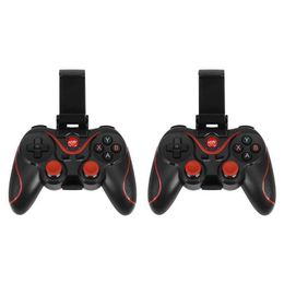 Game Controllers Joysticks 2X Bluetooth Wireless Controller Gamepad For IOS Android Fire TV Stick HKD230831