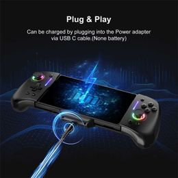 Game Controllers Joysticks HOT KS45 Pro Controller For Gamepad Built-in 6-Axis Gyro Design Handheld Grip Double Motor Vibration JoyPad HKD230831