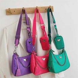 French textured three in nylon cloth with internet celebrity underarm and stylish one shoulder portable women's bag 50% Off Outlet Store