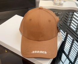 Fashion Leather Cross Hard Top Stylish Baseball Cap for Women Spring and Summer Cotton Letter Embroidered Peaked Caps Couple